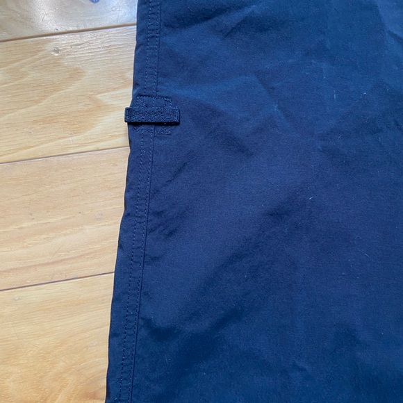 North Face Pants Womens 16 Black Roll Up Waterproof Outdoor Hiking - Picture 7 of 13